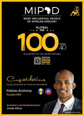 MIPAD Most Influential Fabien Anthony