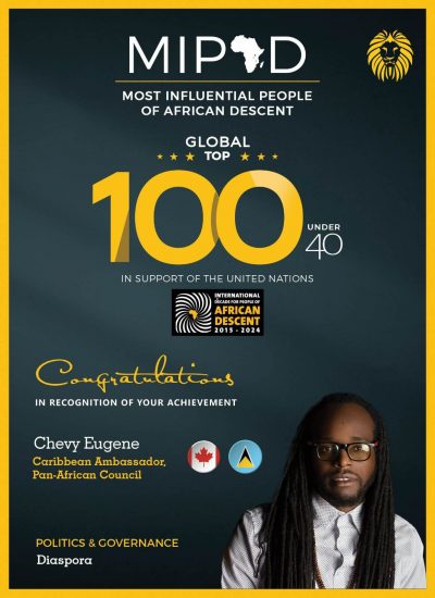 Chevy Eugene Most Influential People of African Descent