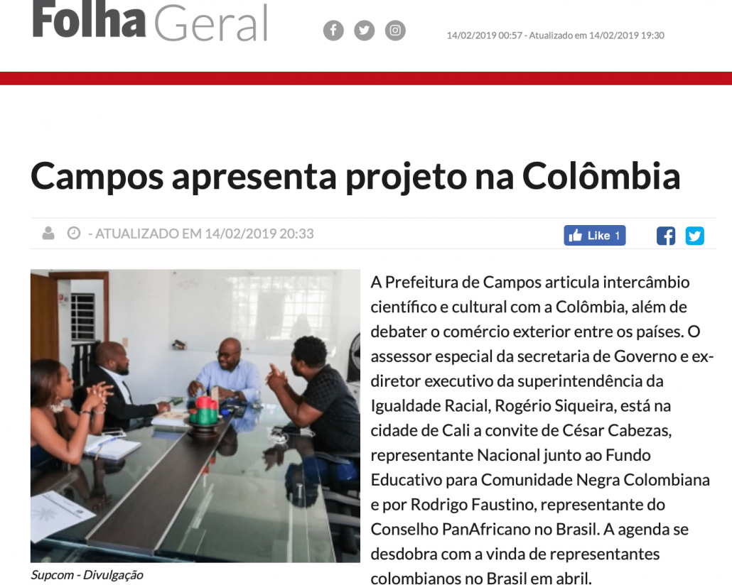 PAC Forges New Educational Project in Brazil Colombia