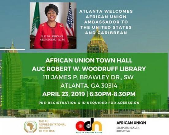 African Union Town Hall Atlanta