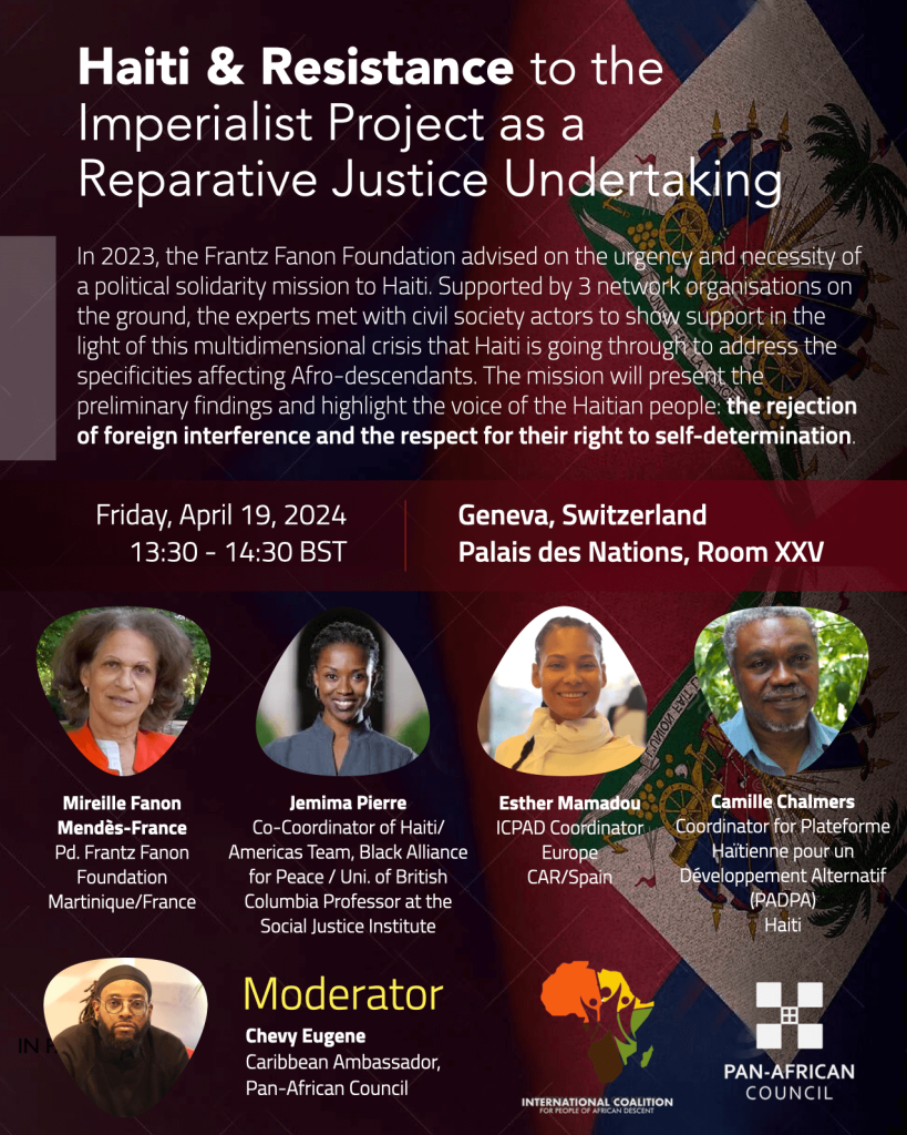 Haiti - United Nations Permanent Forum on People of African Descent