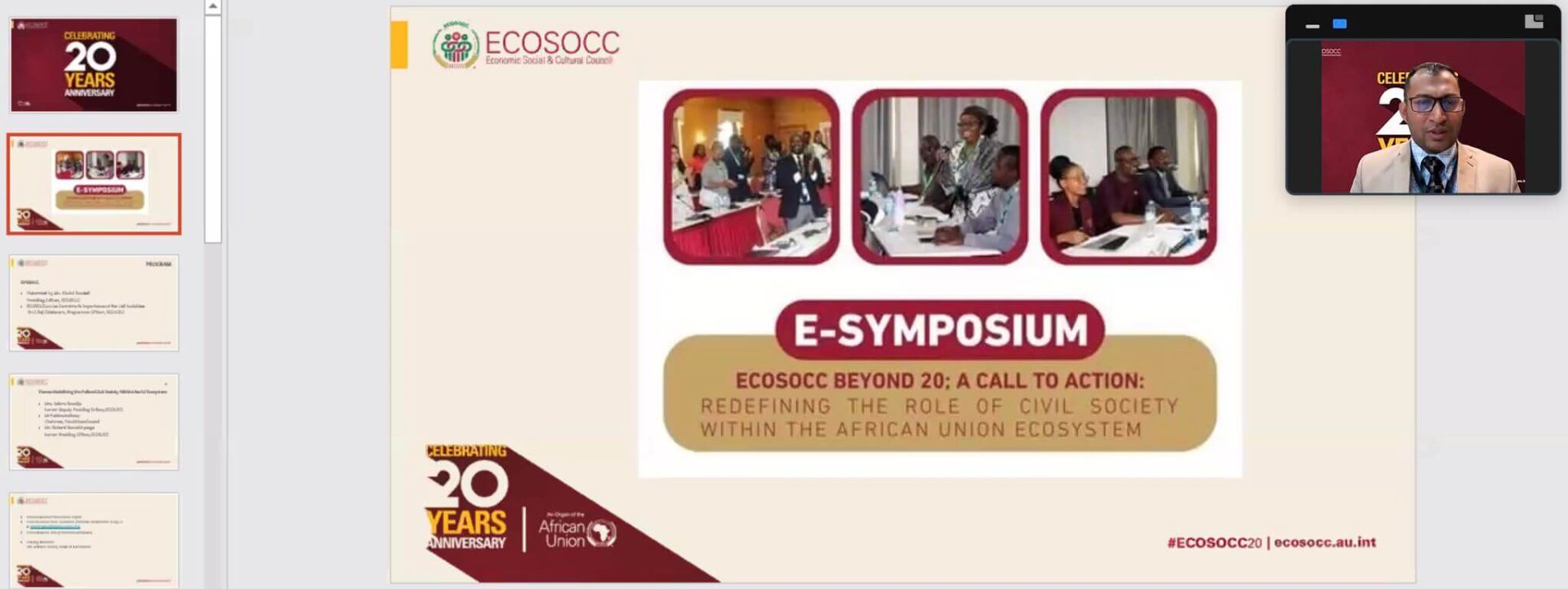 African Union ECOSOCC E-Symposium