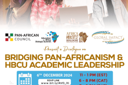 Bridging Pan-Africanism and HBCU Academic Leadership