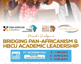 Bridging Pan-Africanism and HBCU Academic Leadership