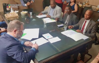 FFluminense, Pan-African Council, and Consulate General of Angola