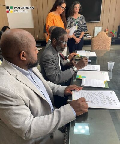 FFluminense, Pan-African Council, and Consulate General of Angola